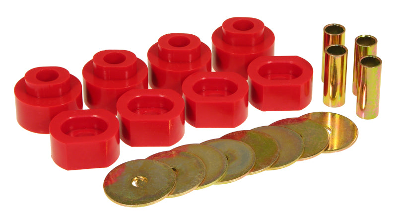 Prothane 73-81 Chrysler B-Body Subframe Mount - Red Bushing Kits Prothane