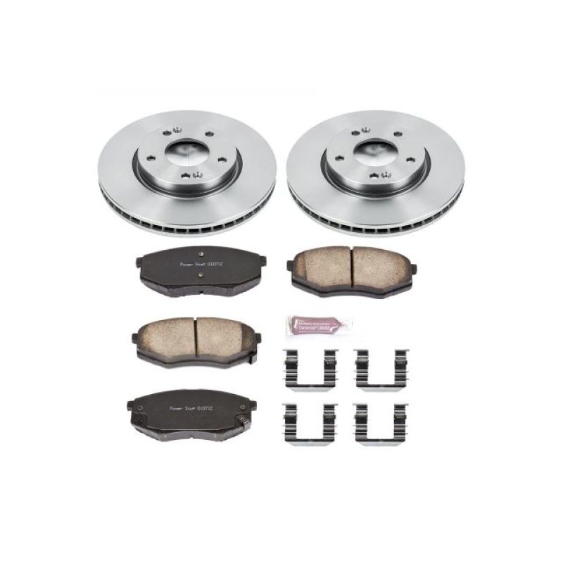 Power Stop 10-12 Hyundai Tucson Front Autospecialty Brake Kit Brake Kits - OE PowerStop