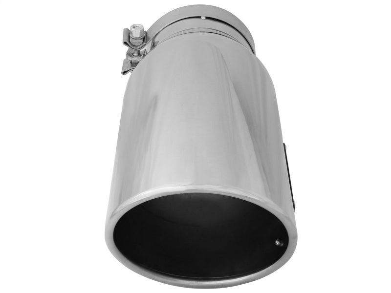 aFe MACH Force-Xp 5in Inlet x 7in Outlet x 15in length 304 Stainless Steel Exhaust Tip Catback aFe