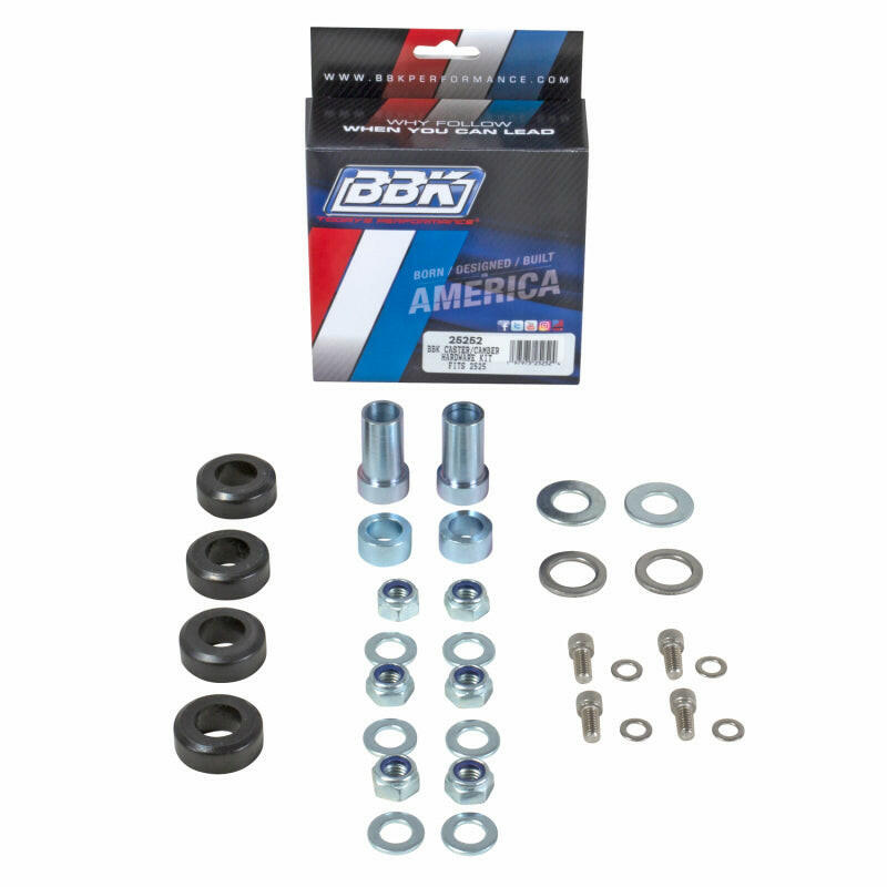 BBK 79-93 Mustang Complete Hardware Kit For BBK 2525 Shock Mounts & Camber Plates BBK