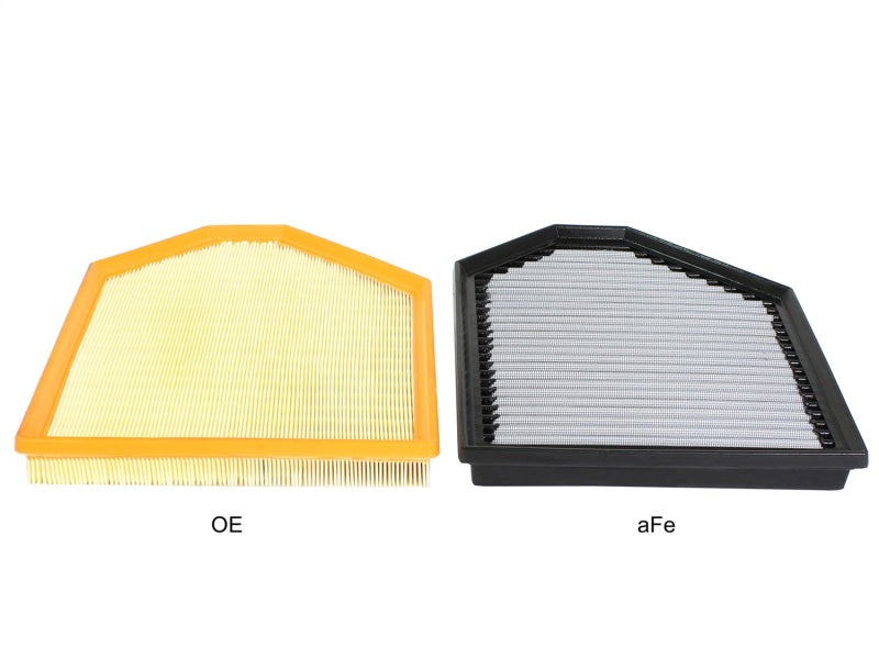 aFe MagnumFLOW OEM Replacement Air Filter PRO DRY S 11-16 BMW X3 xDrive28i F25 2.0T Air Filters - Drop In aFe
