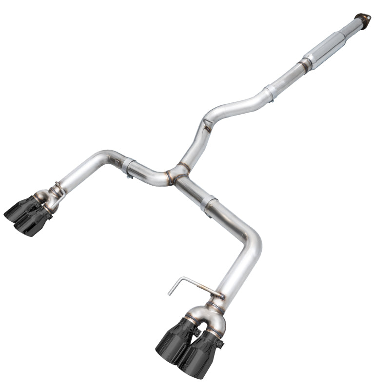 AWE Tuning Subaru WRX/STI VA/GV Sedan Track Edition Exhaust - Diamond Black Tips (102mm) Catback AWE Tuning