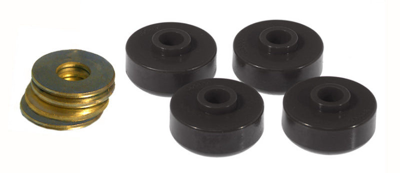 Prothane 84-96 Chevy Corvette Rear Spring Cushions - Black Bushing Kits Prothane