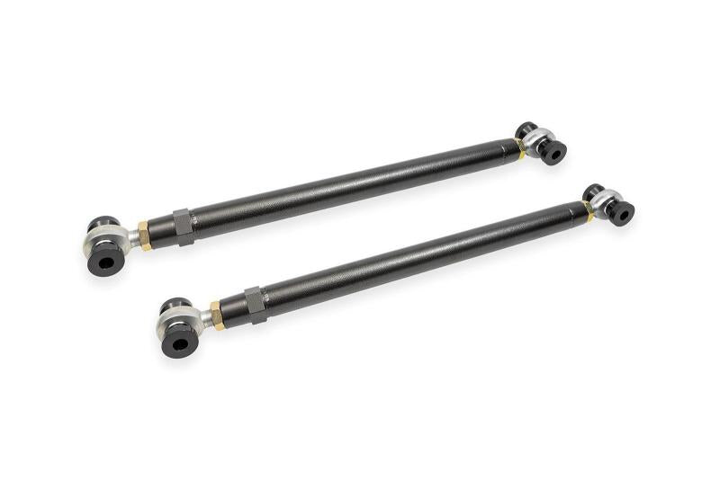 BMR 21-25 Ford Bronco (Exc. Bronco Sport) Lower Control Arms - Double Adj. - Black Hammertone Control Arms BMR Suspension