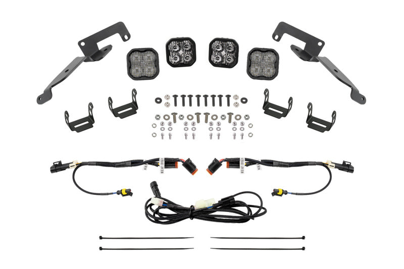 Diode Dynamics 22-25 Honda Talon Sport White SS3 LED Headlight Kit Headlights Diode Dynamics