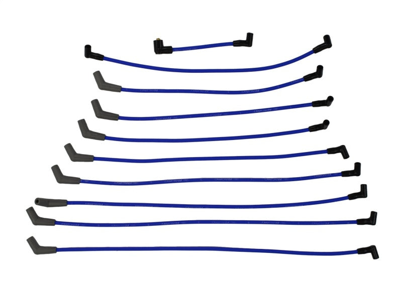 Ford Racing 9mm Spark Plug Wire Sets - Blue Spark Plug Wire Sets Ford Racing