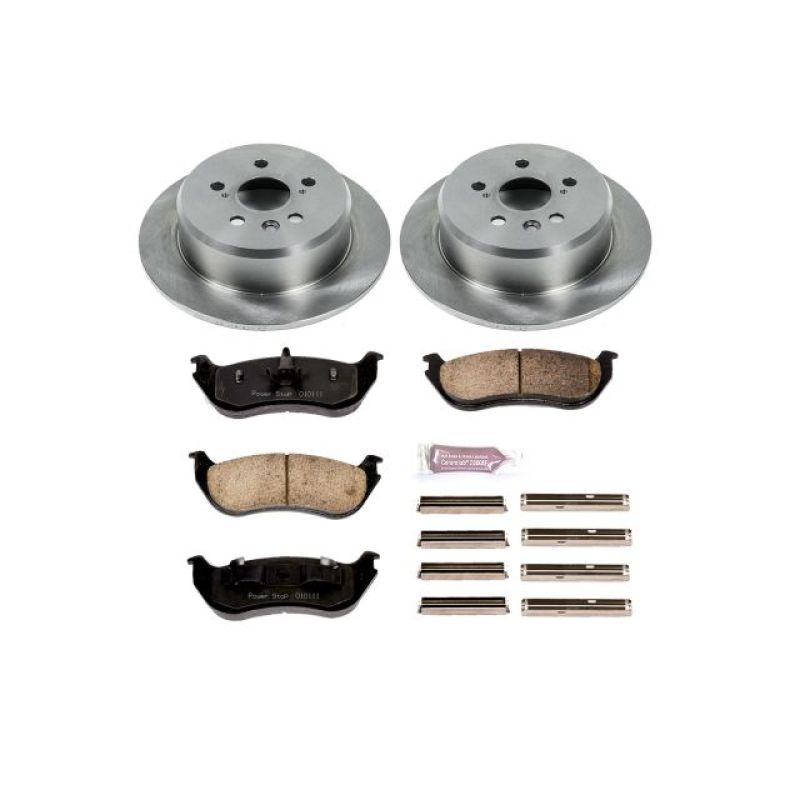 Power Stop 02-05 Ford Explorer Rear Autospecialty Brake Kit Brake Kits - OE PowerStop