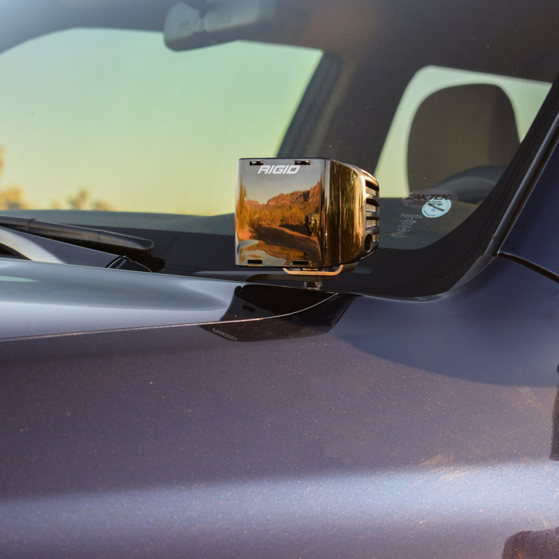 Rigid Industries 10-20 Toyota 4Runner A-Pillar Light Kit w/D-SS Flood Light Bars & Cubes Rigid Industries