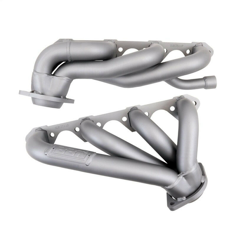 BBK 87-95 Ford F150 Truck 5.8 351 Shorty Unequal Length Exhaust Headers - 1-5/8 Titanium Ceramic Headers & Manifolds BBK