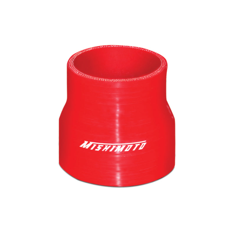Mishimoto 2.5 to 3.0 Inch Red Transition Coupler Silicone Couplers & Hoses Mishimoto