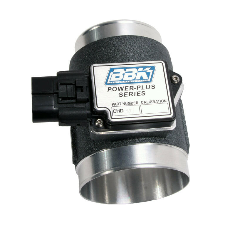 BBK 86-93 Mustang 5.0 Mass Air Meter 76mm 19 lb Inj. Cold Air Calibration Mass Air Flow Sensors BBK