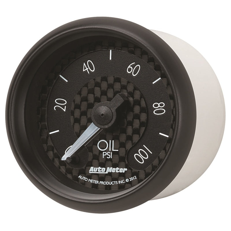 Autometer GT Series 52mm Full Sweep Electronic 0-100 PSI Oil Pressure Gauge Gauges AutoMeter