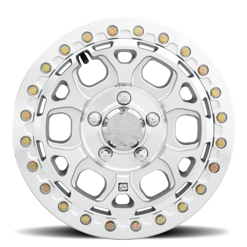 Method MR416 Beadlock 15x7 / 5x4.5 / 55mm Offset / 68.00mm Bore - Machined Clear Coat Wheel Wheels - Cast Method Wheels