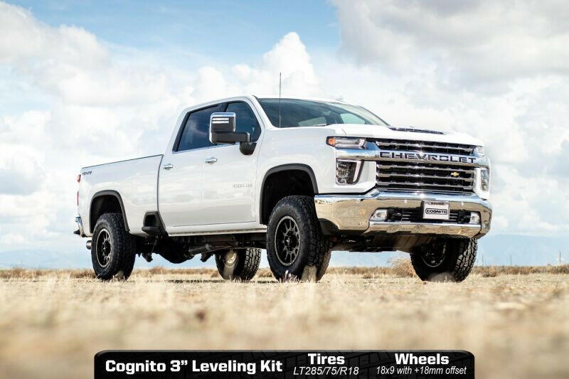 Cognito 20-25 Chevy/GMC Silverado/Sierra 2500/3500 HD 2WD/4WD 3in Standard Leveling Kit Leveling Kits Cognito