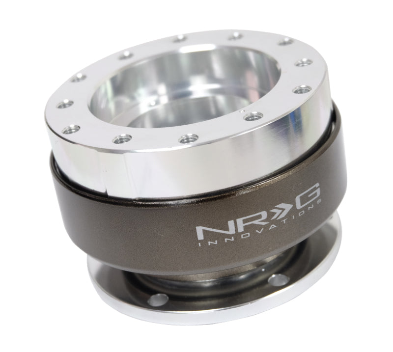 NRG Quick Release Gen 2.0 - Silver Body / Chrome Ring SFI Spec 42.1 Quick Release Adapters NRG
