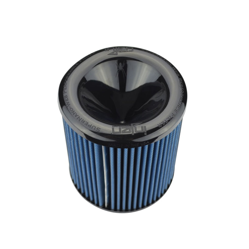 Injen SuperNano Web Dry Air Filter - 3.00 Filter / 6in Base / 6.3in Tall / 5.350in Top Air Filters - Drop In Injen