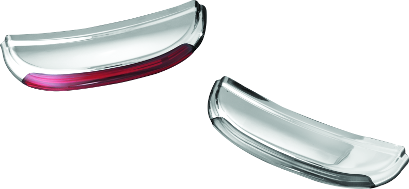 Kuryakyn L.E.D. Turn Signal Bar Filler Panel Red Hardware - Singles Kuryakyn
