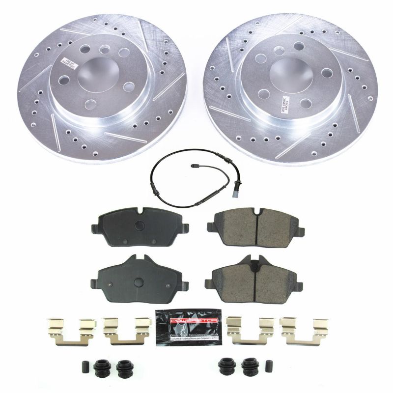 Power Stop 14-19 BMW i3 Front Z23 Evolution Sport Brake Kit Brake Kits - Performance D&S PowerStop