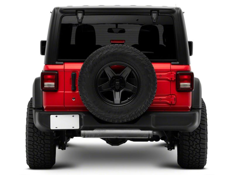 Raxiom 18-23 Jeep Wrangler JL Axial Series Rear Window Glass Hinge LED Lights Light Bars & Cubes Raxiom