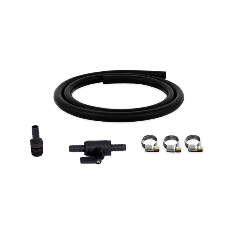 Mishimoto Compact Baffled Oil Catch Can Petcock Drain Kit Oil Catch Cans Mishimoto