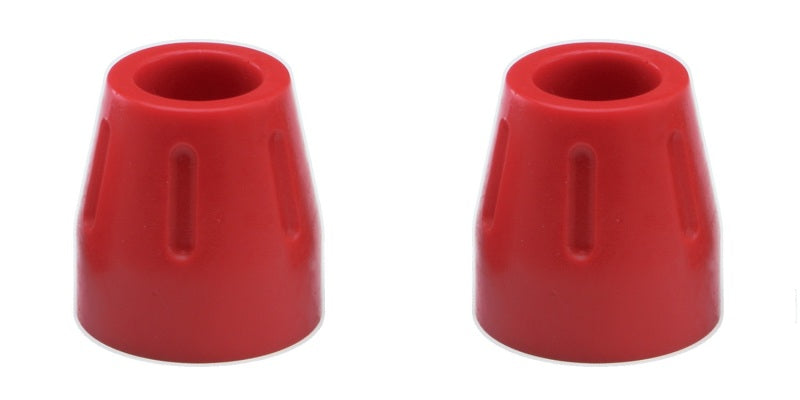Energy Suspension Universal Red 1-1/2in OD x 11/16in McPherson ID Strut Bump Stop Set Bushing Kits Energy Suspension