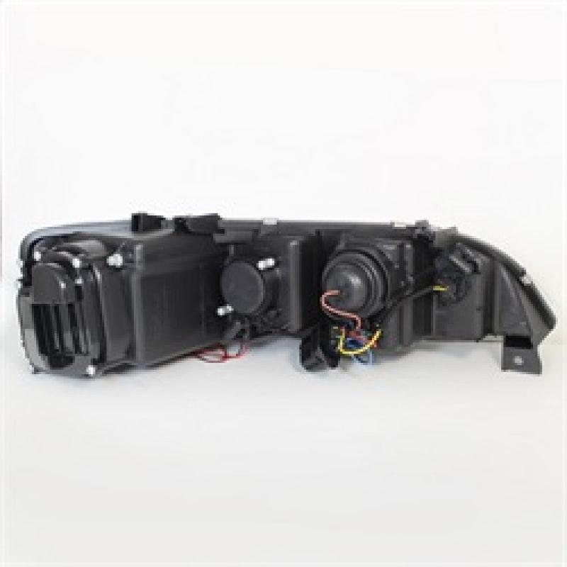 Spyder Mazda 6 03-05 With Fog Lights Projector Headlights LED Halo DRL Smke PRO-YD-M603-FOG-DRL-SM Headlights SPYDER