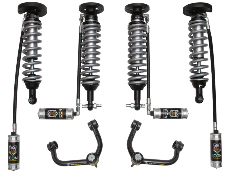ICON 2014+ Ford ExpeditioICON 4WD .75-2.25in Stage 2 Suspension System w/Tubular Uca Coilovers ICON