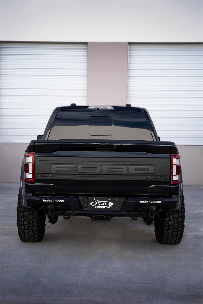 Addictive Desert Designs 21-22 Ford F-150 Raptor Phantom Rear Bumpet Bumpers - Steel Addictive Desert Designs
