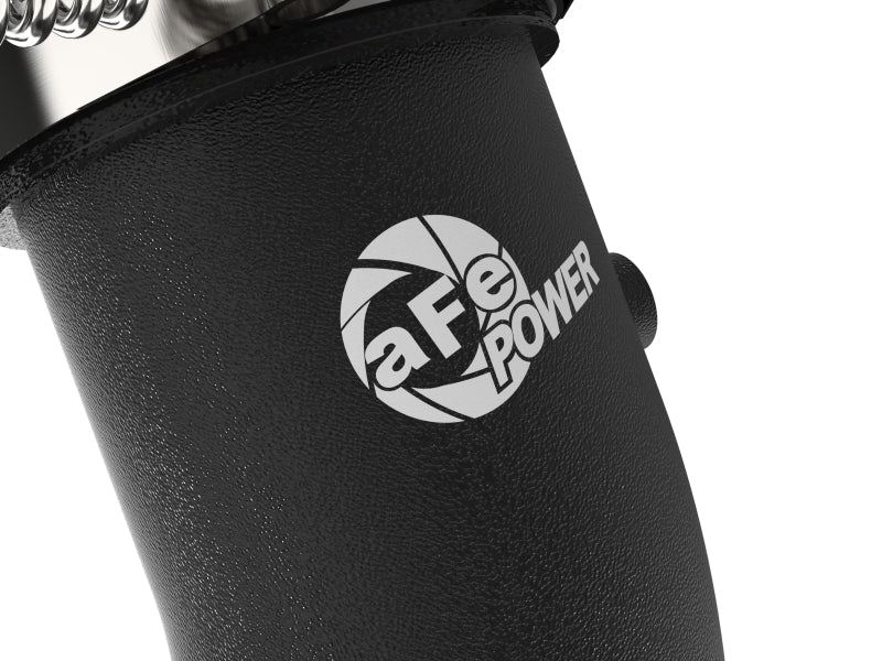 aFe 19-23 RAM Diesel L6-6.7L BladeRunner 3.5 IN Aluminum Cold Charge Pipe - Black Intercoolers aFe