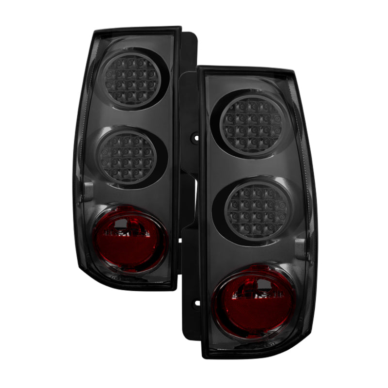 xTune Chevy Suburban/GMC Yukon/Yukon Denali 07-14 LED Tail Lights Smoked ALT-JH-CSUB07-LED-SM Tail Lights SPYDER