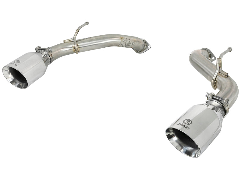aFe Takeda 2.5in 304 SS Axle-Back Exhaust w/ Polished Tips 16-18 Infiniti Q50 V6-3.0L (tt) Axle Back aFe