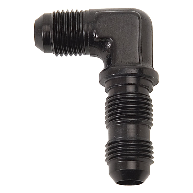 Russell Performance -6 AN 90 Degree Flare Bulkhead (Black) Fittings Russell