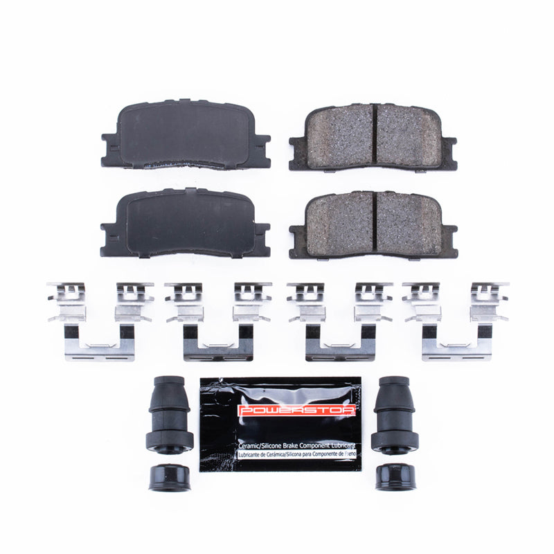 Power Stop 02-03 Lexus ES300 Rear Z23 Evolution Sport Brake Pads w/Hardware Brake Pads - Performance PowerStop
