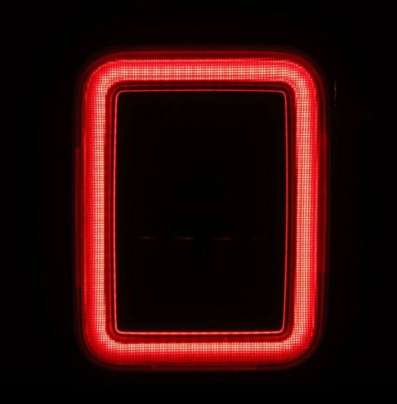 AlphaRex 19-24 Jeep Gladiator JT Nova-Series Prismatic LED Tail Lights - Alpha-Black Tail Lights AlphaRex