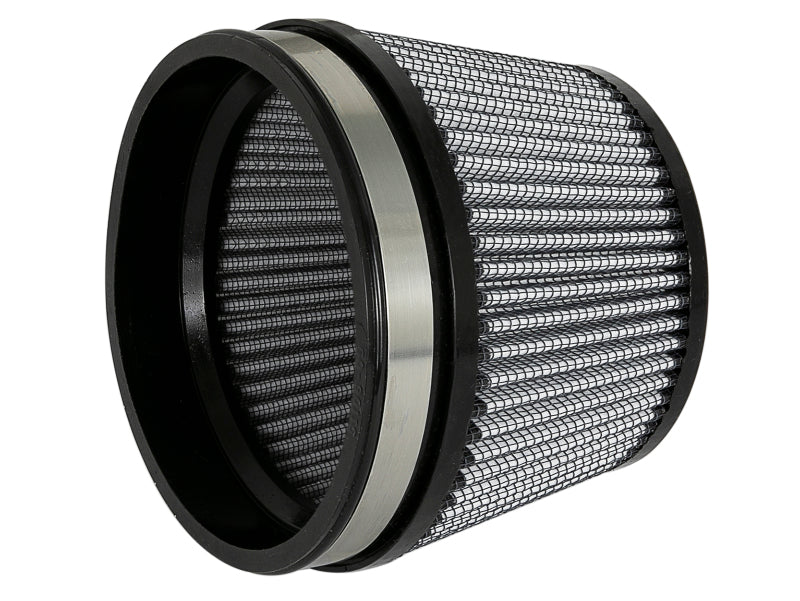 aFe MagnumFLOW Dry S Air Filter 5in. F x 5-3/4in. B x 4-1/2in. T (INV) x 3-1/2in. H Air Filters - Universal Fit aFe