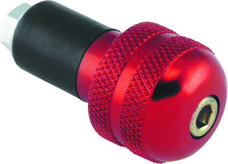 BikeMaster Anti Vibration Bar Ends - Red Handlebars BikeMaster