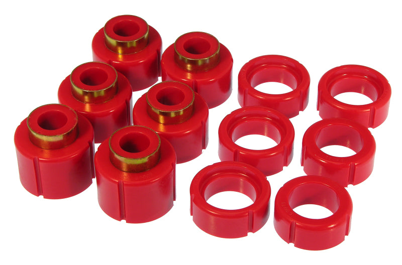 Prothane 88-98 GM Std Cab 2/4wd Cab Mount - Red Bushing Kits Prothane