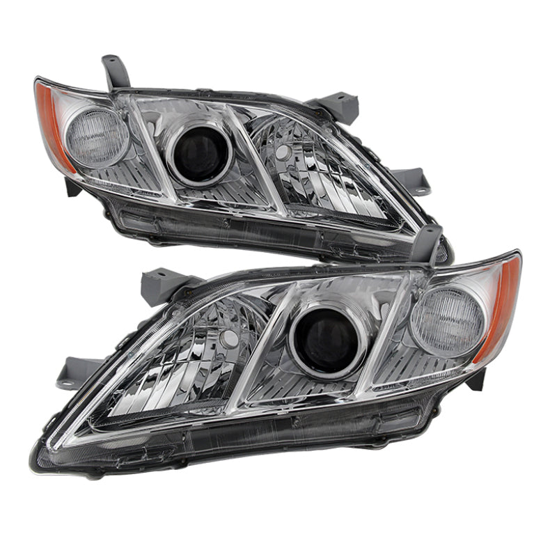 xTune Toyota Camry 07-09 OEM Style Headlights Chrome HD-JH-TCAM07-AM-C Headlights SPYDER