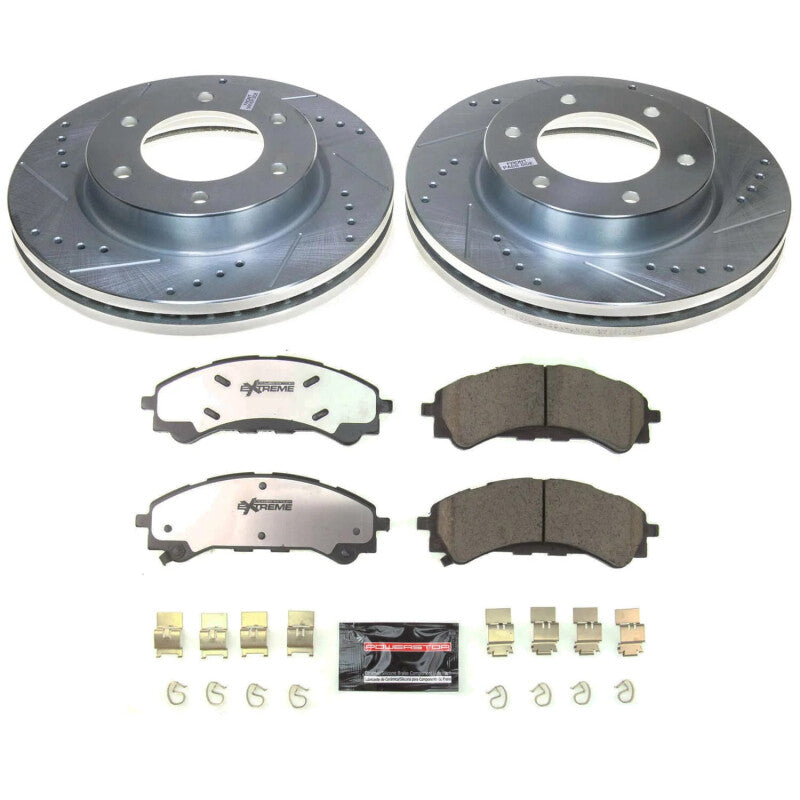 Power Stop 19-22 Ford Ranger Front Z36 Truck & Tow Brake Kit Brake Kits - Performance D&S PowerStop