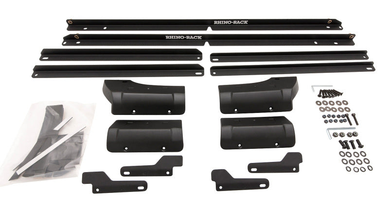 Rhino-Rack 07-18 Jeep Wrangler JK 2 Door 2 Base Backbone Mounting System Roof Rack Rhino-Rack