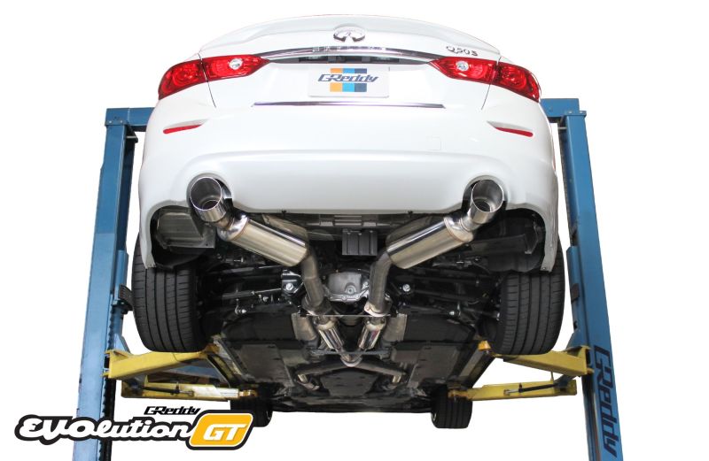 GReddy 16+ Infiniti Q50 Evolution (RWD ONLY) GT Cat-Back Exhaust Catback GReddy