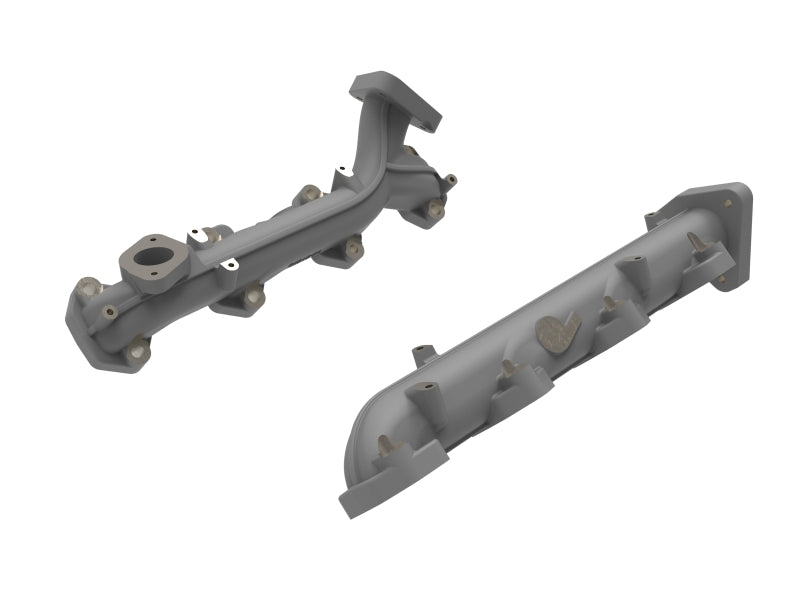 aFe BladeRunner Ported Ductile Iron Exhaust Manifold Ford Diesel Trucks 15-19 V8-6.7L (td) Headers & Manifolds aFe