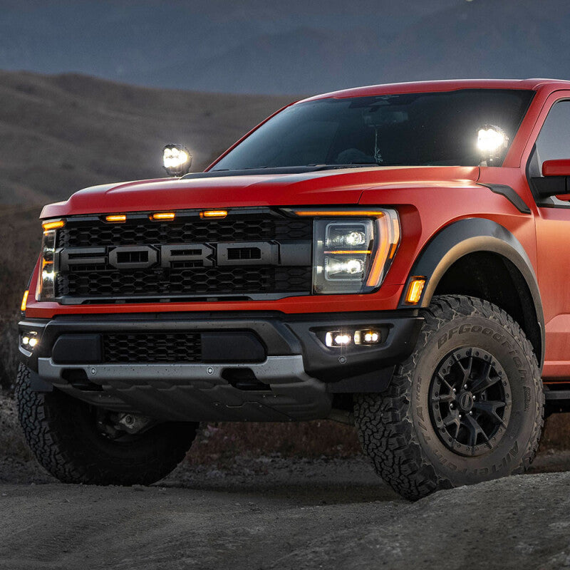 Baja Designs 21+ Ford Raptor/Bronco S2 SAE Pro Fog Pocket Light Kit Fog Lights Baja Designs