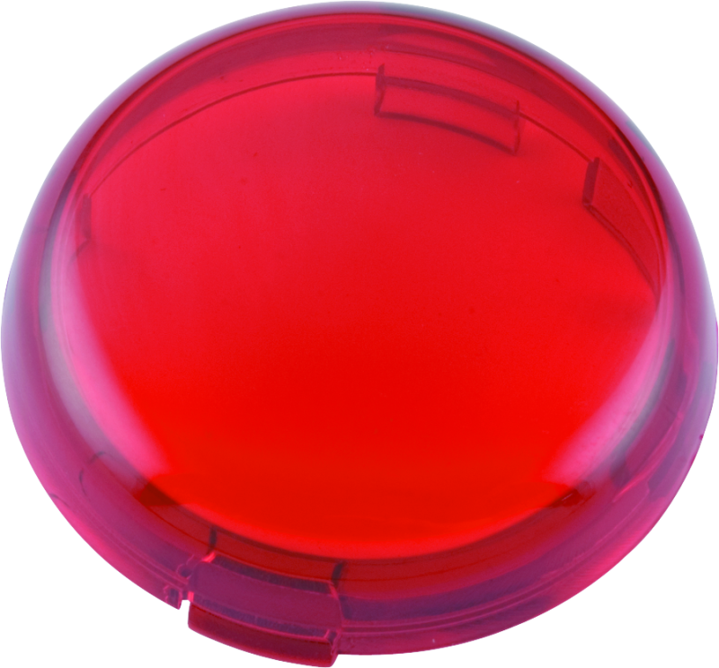 Bikers Choice Red Replacement Bullet Turn Signal Lens Lights Corner Bikers Choice