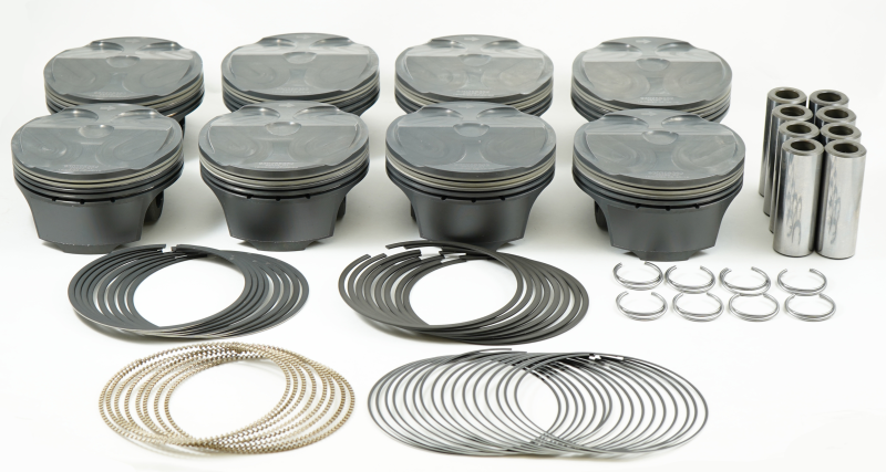 Mahle MS Piston Set Gen 3 Coyote 308ci 3.662in Bore 3.65in Stroke 5.933in Rod .866 Pin 8.4cc 12 CR Piston Sets - Forged - 8cyl Mahle