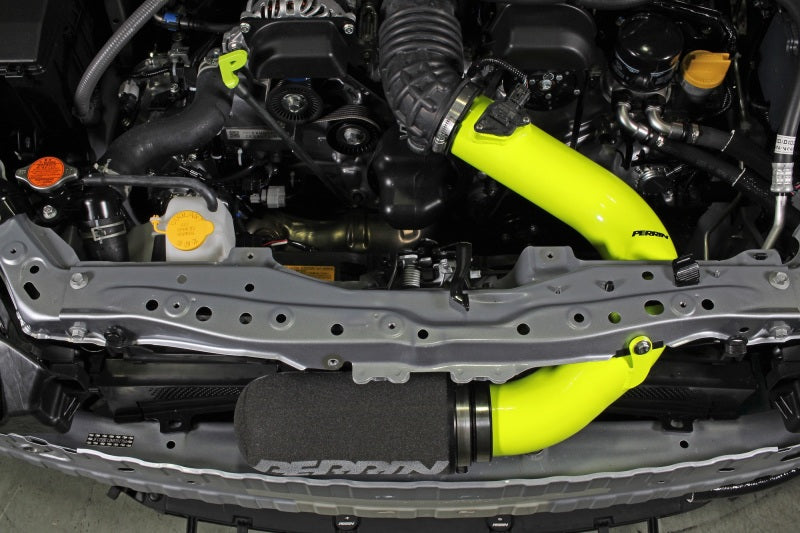 PERRIN 22-25 Subaru BRZ / Toyota GR86 Cold Air Intake - Neon Yellow Cold Air Intakes Perrin Performance
