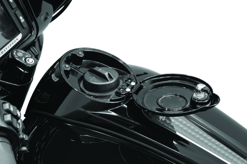 Kuryakyn Easy Fill Fuel Door Black Fuel Caps Kuryakyn