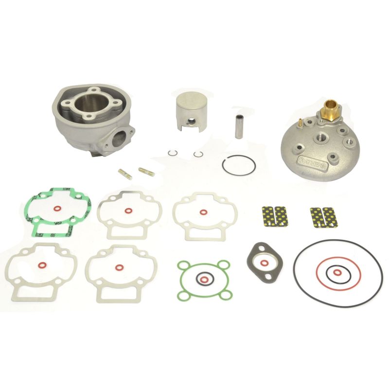 Athena 14 Aprilia SR Interzone E Carburetor 47.6mm Bore 12mm Pin Flat Piston BB Cyl Kit w/Head Bore Cylinder Kits Athena