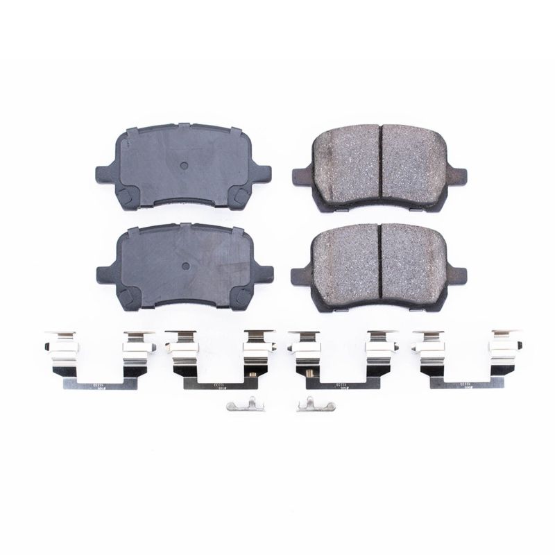 Power Stop 2007 Chevrolet Cobalt Front Z17 Evolution Ceramic Brake Pads w/Hardware Brake Pads - OE PowerStop