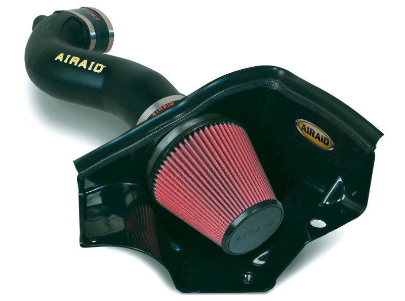 Airaid 05-09 Ford Mustang 4.6L Race Only (No MVT) MXP Intake System w/ Tube (Oiled / Red Media) Cold Air Intakes Airaid